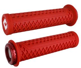 ODI Vans V2.1 Grips - White/Red/Red, Lock-On