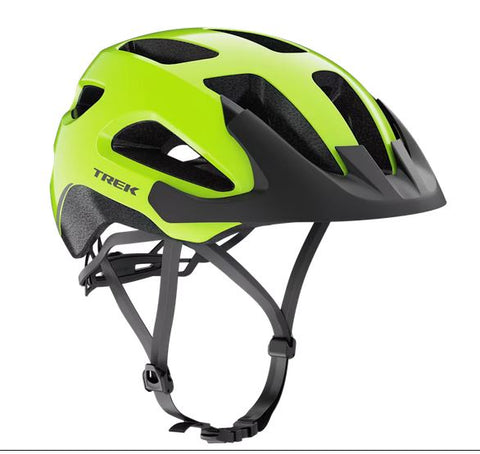 Trek Solstice Bike Helmet, Radioactive Yellow M/L