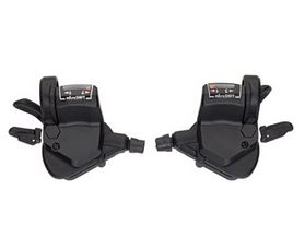 microSHIFT Mezzo Thumb-Tap Shifter, 8-Speed, Triple, Optical Gear Indicator, Shimano Compatible