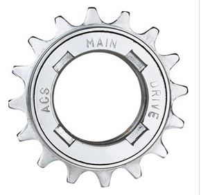 ACS Main Drive Freewheel - 16t, Silver