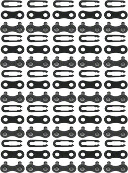 KMC Z410 Master Link - Single Speed 1/2" x 1/8", Black,