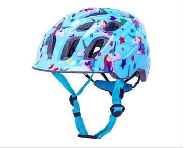 Kali Protectives Chakra Child Helmet - Unicorn Blue, Children's, Small